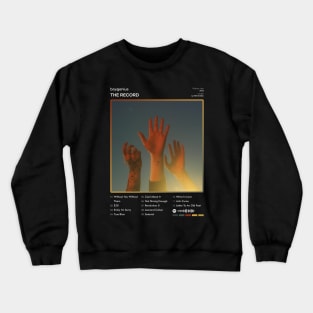 boygenius - the record Tracklist Album Crewneck Sweatshirt